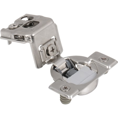 Hardware Resources 105Deg 1-1/2In. Overlay Heavy Duty Dura-Close Soft-Close Compact Hinge W/ Press-In 8 Mm Dowels 9392-000